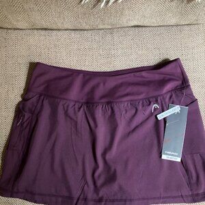 Head Skort (Wine) L
